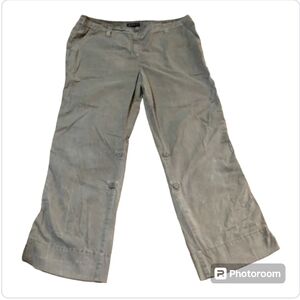 INC International Concepts Vintage Khaki Cargo Convertible Sun Faded Pants 16W